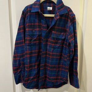 Crewcuts Flannel Plaid Button Down